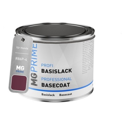 Autolack Dose spritzfertig für Honda R86P 4 Camellia Red Pearl Basislack 0,5L