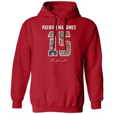 Collage 15 Mahomes-Inspired Graphic - Kansas Fans Unisex Hooded Sweatshirt