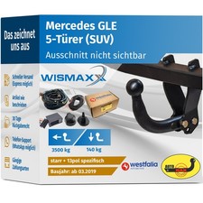 ANH&Auml;NGERKUPPLUNG starr f&uuml;r Mercedes GLE ab 19 +13pol E-Satz SPEZ