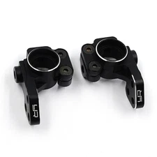 Yeah Racing SKD6-002BK Aluminum KPI Steering Knuckle Set for 3racing Sakura D6