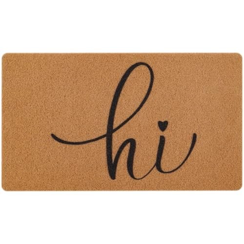 Door Mat Outdoor Indoor Welcome Mats, Hi Front Door Mat, Non-Slip Durable - Picture 2 of 7