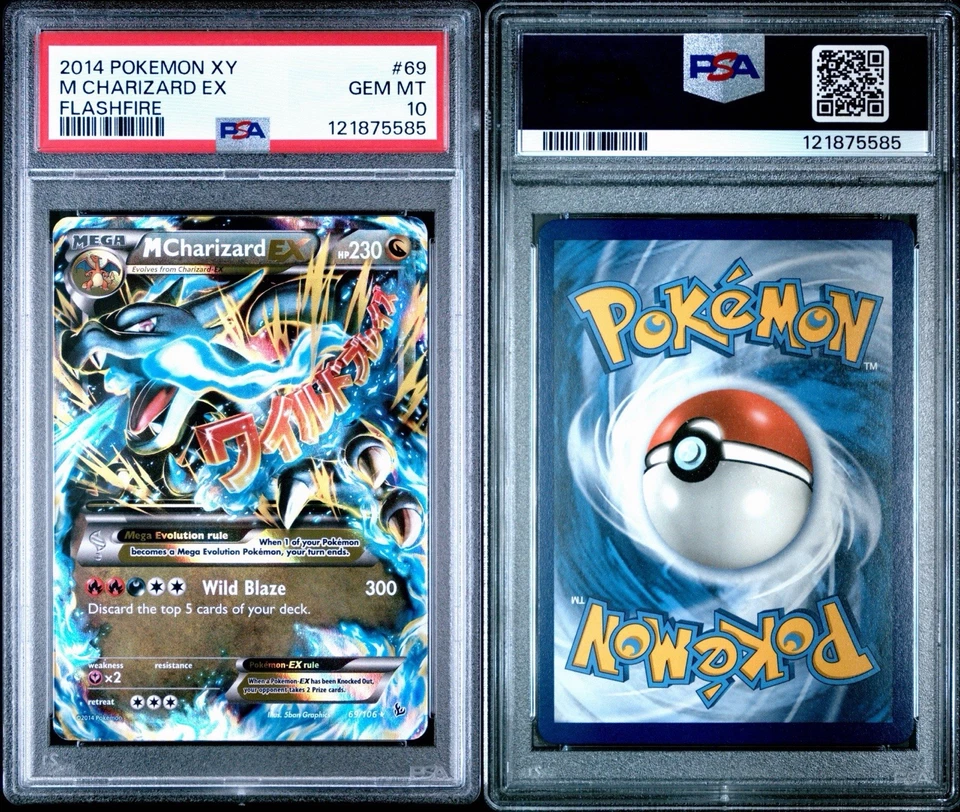2014 POKEMON M CHARIZARD EX FLASHFIRE #69 69/106 PSA 10 GEM MINT - Image 3 of 3