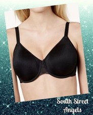 WACOAL 857269  BLACK  PRECISE FINISH MINIMIZER UNDERWIRE BRA  SIZE 42DD