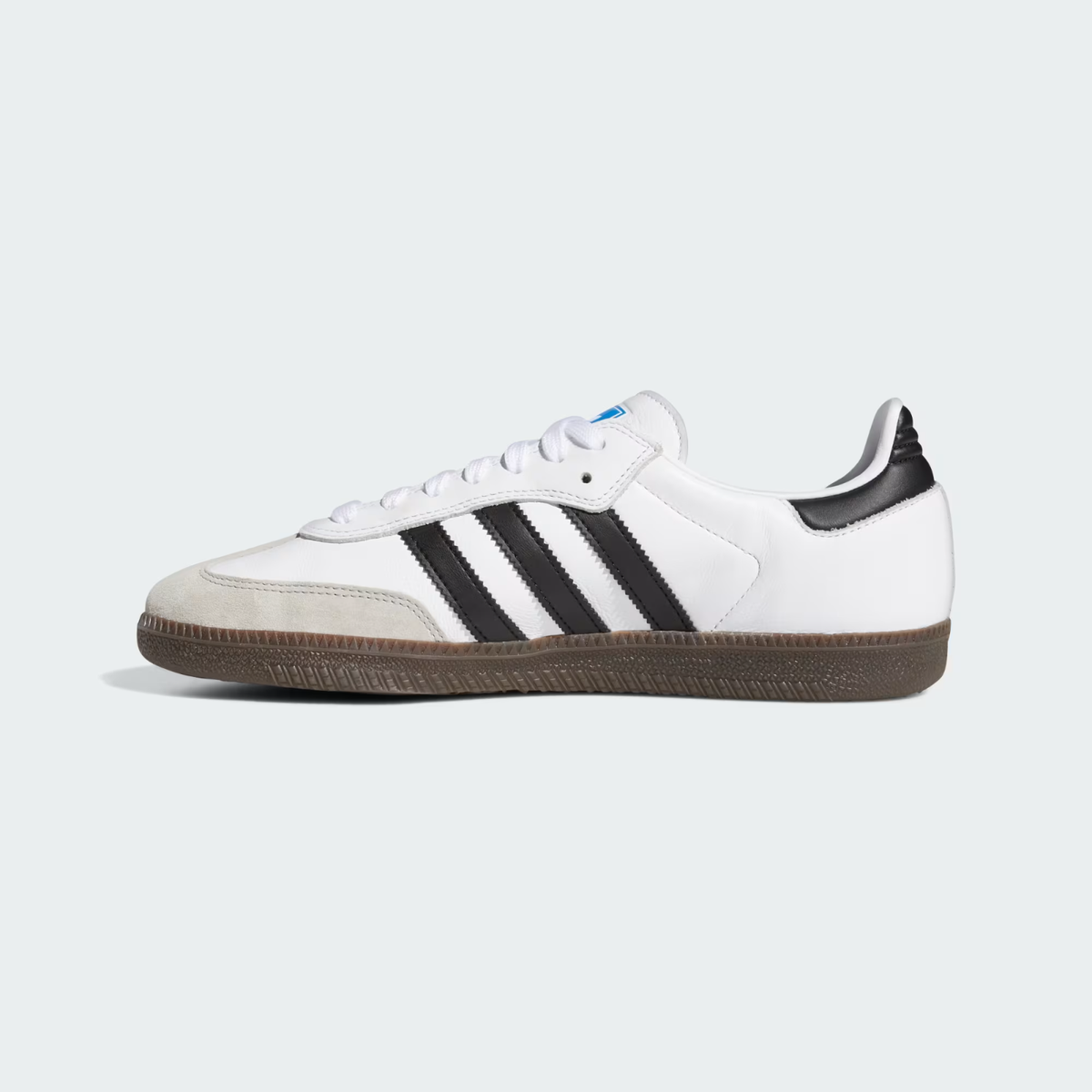 Size 9.5 - Adidas Samba ADV White Black Gum for sale online | eBay