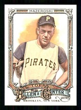 2025 Topps Allen & Ginter #326 Bill Mazeroski Pittsburgh Pirates 66251