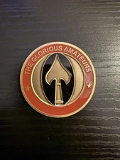 OSS Office of Strategic Services "Glorious Amateurs" CIA Challenge Coin 1.75"