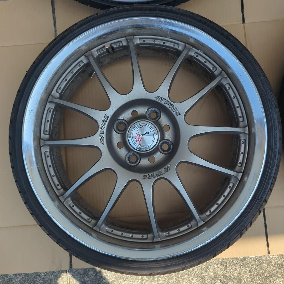 JDM WORK XSA XS2 17 inch No Tires | eBay