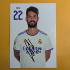 Isco Signed Original Photo Postcard, Real Madrid C.F. Soccer Autograph — photo 1