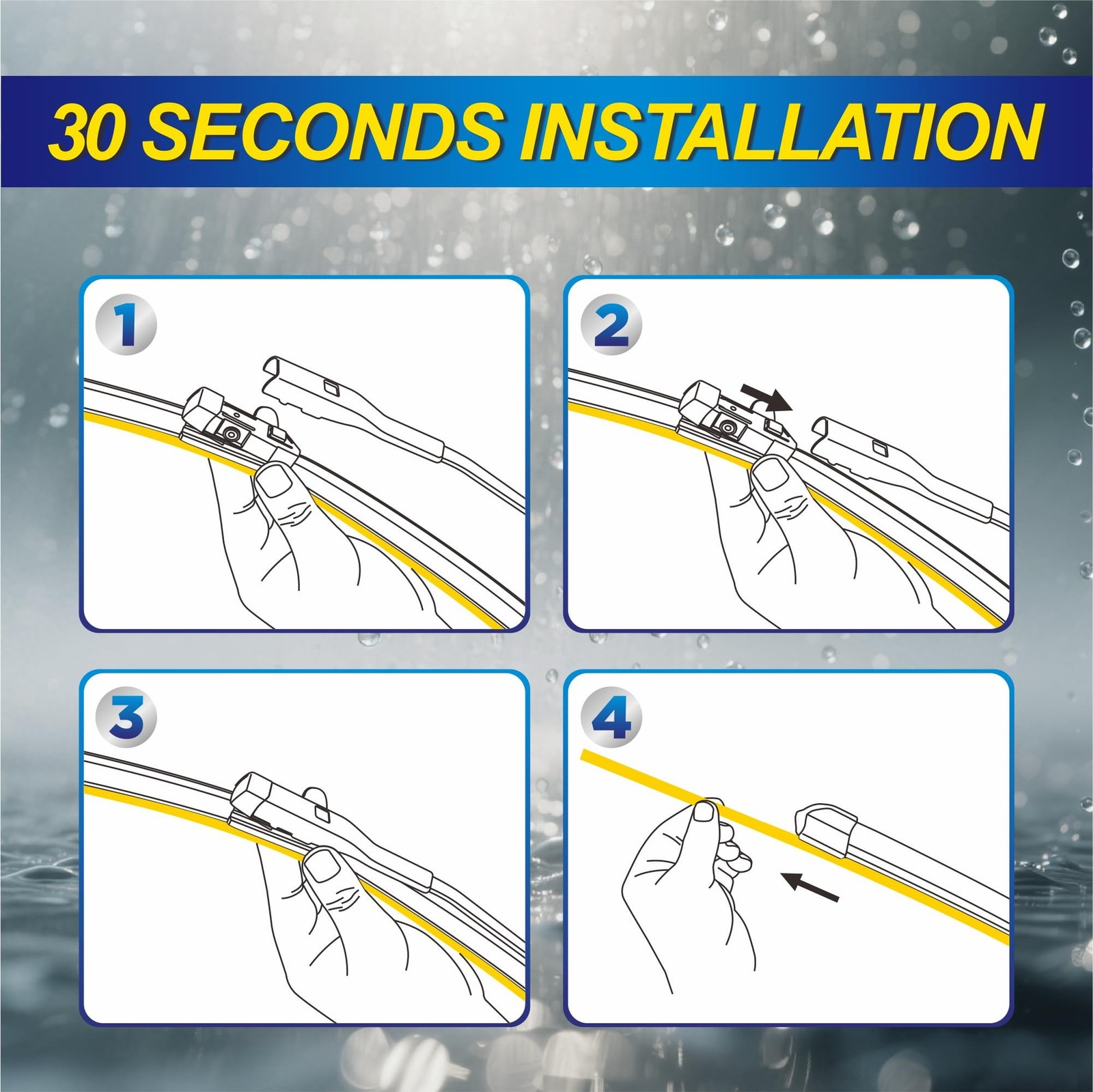 5 PLUS® Silicone Windshield Wipers Replacement for 2009-2017 Audi Q5 Wiper