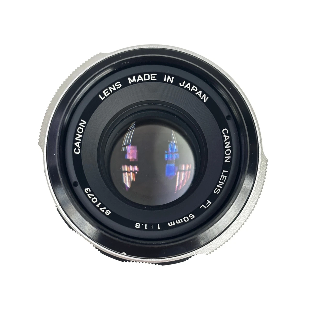 ジャンク　Canon NO.215858 f:1.8 50mmヴィンテージレトロ Canon f/1.8 Camera Lenses FL 50mm Focal for sale - eBay