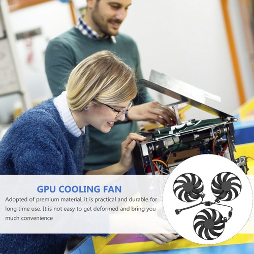 1 Set GPU-Kühler-Ersatz-GPU-Kühllüfter kompatibel für CF9010U12D - 第 9/12 張圖片
