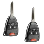 2 Replacement For 2005 2006 2007 Jeep Grand Cherokee Key Fob Remote
