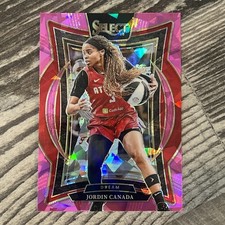 2025 Panini Select WNBA Jordin Canada Pink Ice Prizm #62 Dream