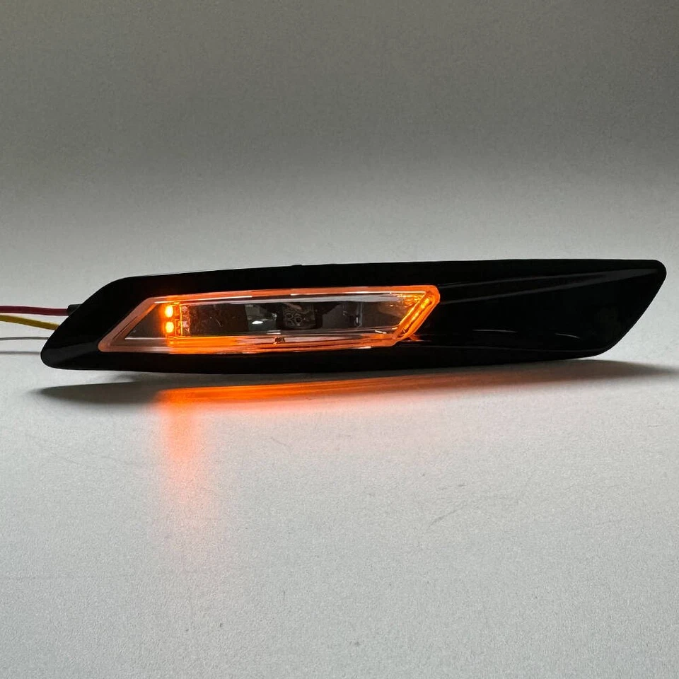 For BMW 5 Series F10 F11 2010-2013 Side Indicators Set LED Dynamic Black AN - Image 2 of 4