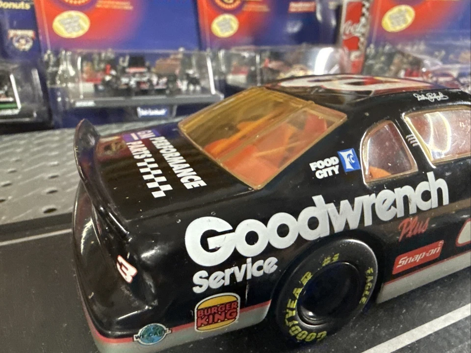 Coche de carreras fundido a presión Dale Earnhardt #3 1998 negro Monte Carlo Foto 3 de 4