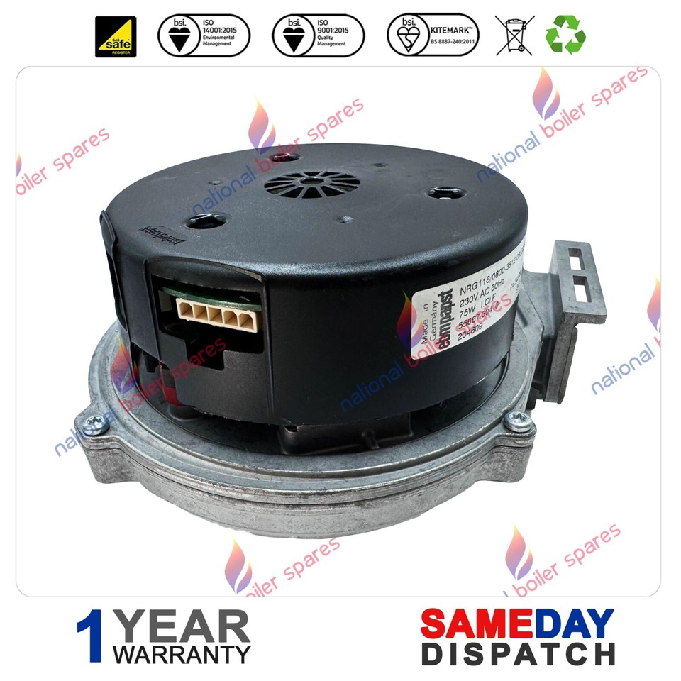 IDEAL 175569 LOGIC COMBI 24,30,35, & LOGIC + FAN ASSEMBLY NEW