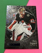 2022-23 Skybox Metal Universe Mads Sogaard #169 Rookie Ottawa Senators RC NHL