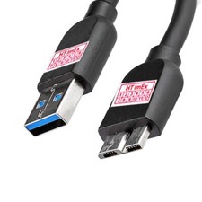 USB 3.0 Datenkabel komp. für Externe Festplatte Verizon Nokia Lumia 2520 Tablet