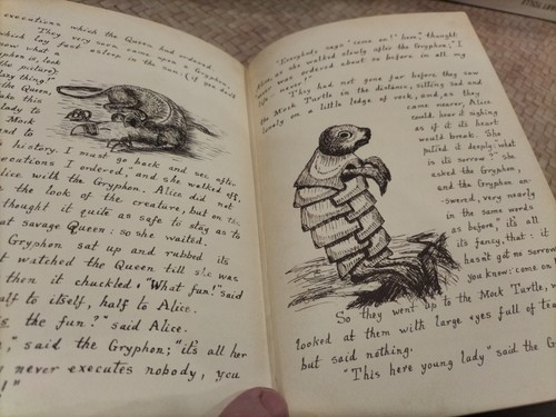 Alice's Adventures Under Ground (FACSIMILE) Lewis Carroll - 1st.Ed Pic/HC - Picture 17 of 23