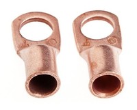 Forney 60107 Copper Cable Lugs, Number 1 Cable With 1/2-inch Stud Size, 2-pack, on sale Forney 60107 Copper Cable Lugs, Number 1 Cable With 1/2-inch Stud Size, 2-pack, on sale
