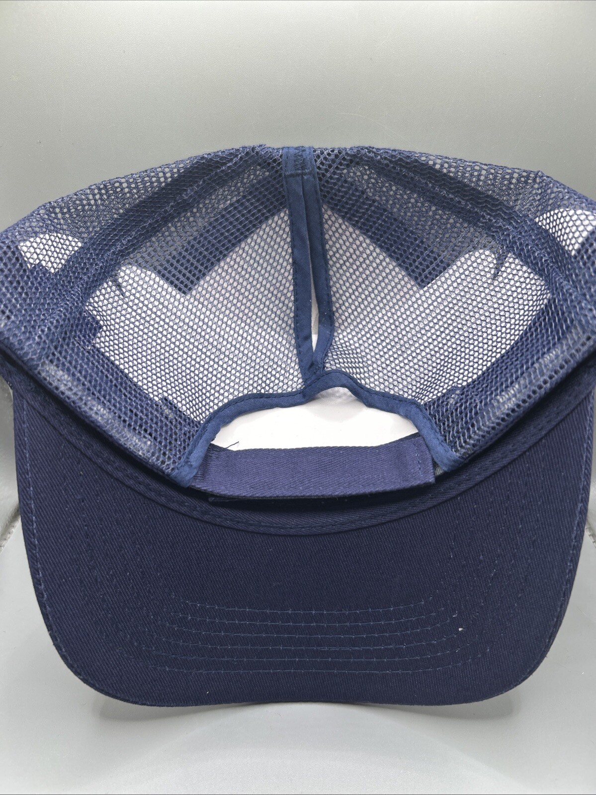 PONY Cappello Initials Inc. Ponies Up LOBSTER blu navy stile camionista spiaggia estate NUOVO