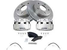 For 2009-2010 Dodge Dakota Brake Pad Rotor and Caliper Set Front 41489XXHH