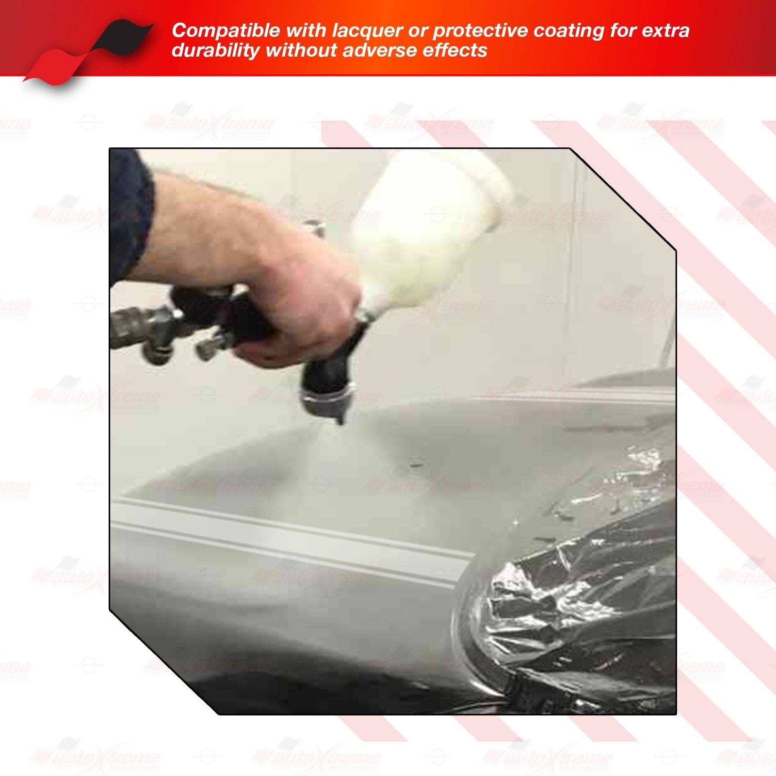 3" 76mm PinStriping Stripe Styling Decal Vinyl Sticker FLUORESCENT RED-ORANGE