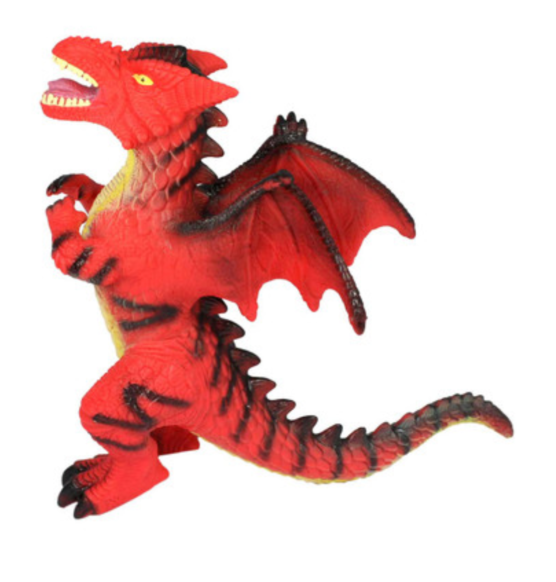 DRAGON, MYTHICAL LARGE RED DRAGON TOY eBay