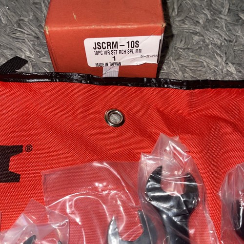 NUOVO Proto JSCRM-10S Set di chiavi a cricchetto 10 pezzi spline mm - Foto 2 di 3