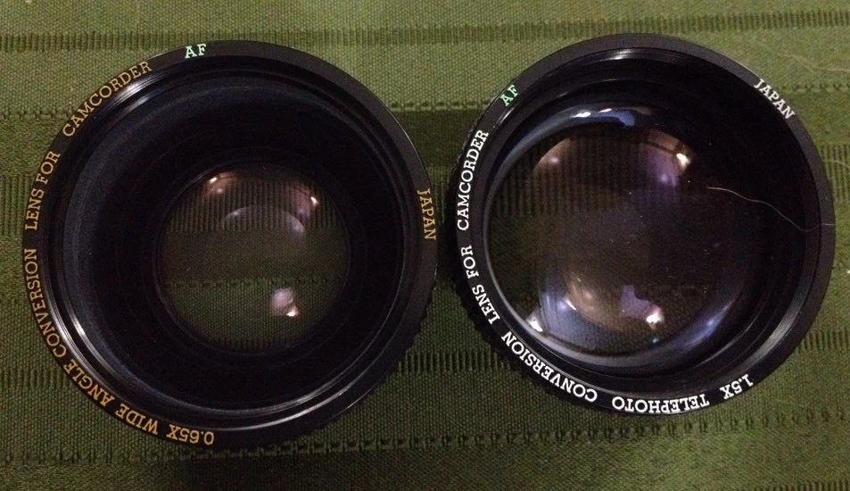 Raynox AF1010 Tele Wide Video Kit Auto Focus 0.65x 1.5x Telephoto Lens Camcorder - Image 4 of 4