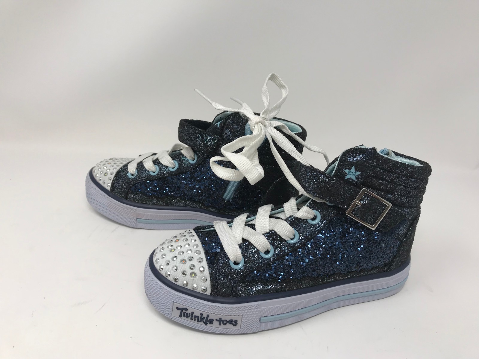 skechers shuffles glitter girly