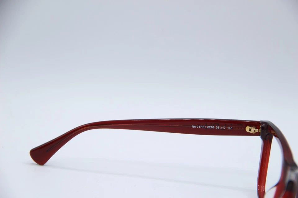 NUEVAS GAFAS RALPH LAUREN RA 7170U 6210 BORGOÑA MONTURAS AUTÉNTICAS 53-17 Foto 3 de 4