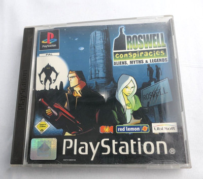 Roswell Conspiracies / Ubisoft / Playstation 1 PS1 Spiel / OHNE Anleitung
