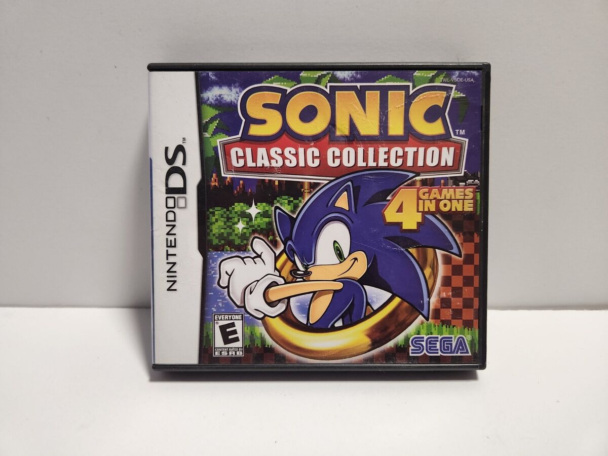 Sonic Classic Collection On Nintendo DS Cut Content Including A