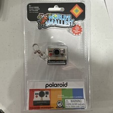 Worlds Smallest Polaroid Land Camera w/ Sound Simulated Film - Brand New