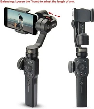 Zhiyun Smooth 4 3-Axis Gimbal Stabilizer Fill Light For Smartphone Cell Phone