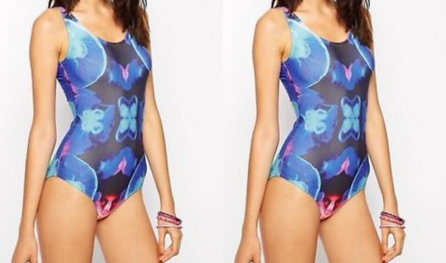 butterfly swimming costume