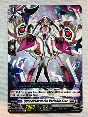 Cardfight!! Triumphant Return of the Brave Heroes Successor of the Variable Star