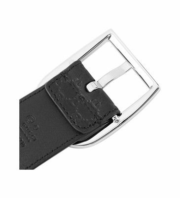 Gucci Microguccissima Black Leather Belt | eBay display picture 1