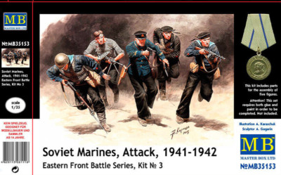 Master Box MB35153 Soviet Marines Attack 1941-1942 !!**SONDERPREIS**!!