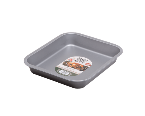 Baker & Salt Non-Stick Bakeware Double Coated Baking Dish Cake Tin Brownie Tray - Picture 4 of 33