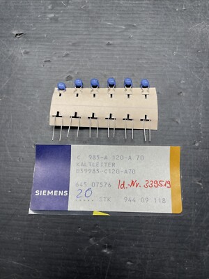 5x Siemens EPCOS PTC C985  C 985-A B59985-C120-A70 Kaltleiter,Thermistor (KL19-4