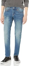 True Religion Rocco Skinny Fit FOUM Baseline Blue Jeans size 38 W x 32 L