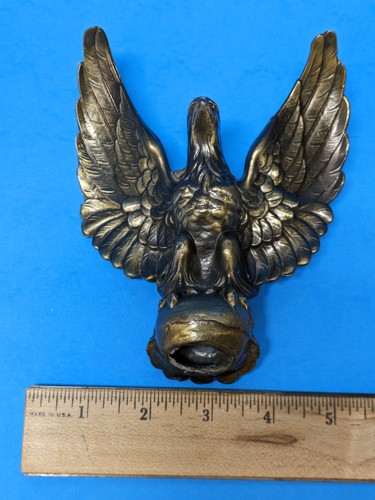 Vtg Brass/Metal American Bald Eagle Misc Lot Paperweight Finial & Decor Pc NICE - Picture 20 of 24