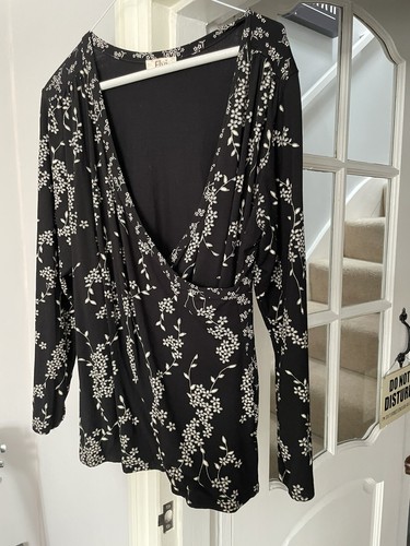 Elvi Long Sleeved Top Size 16/18 - Picture 3 of 4