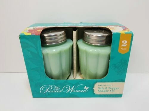Saleros y pimenteros de vidrio Pioneer & Mills