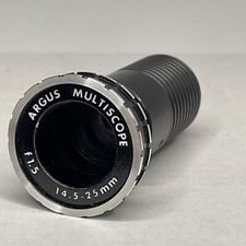 ARGUS Vintage PROJECTOR LENS MULTISCOPE f 1,5 14.5-25mm