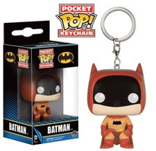 Dc Comics Llavero Pocket Pop! Vinilo 75th Aniversario Batman Naranja 4 CM 64327