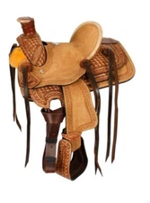 10" Double T Pony horse saddle