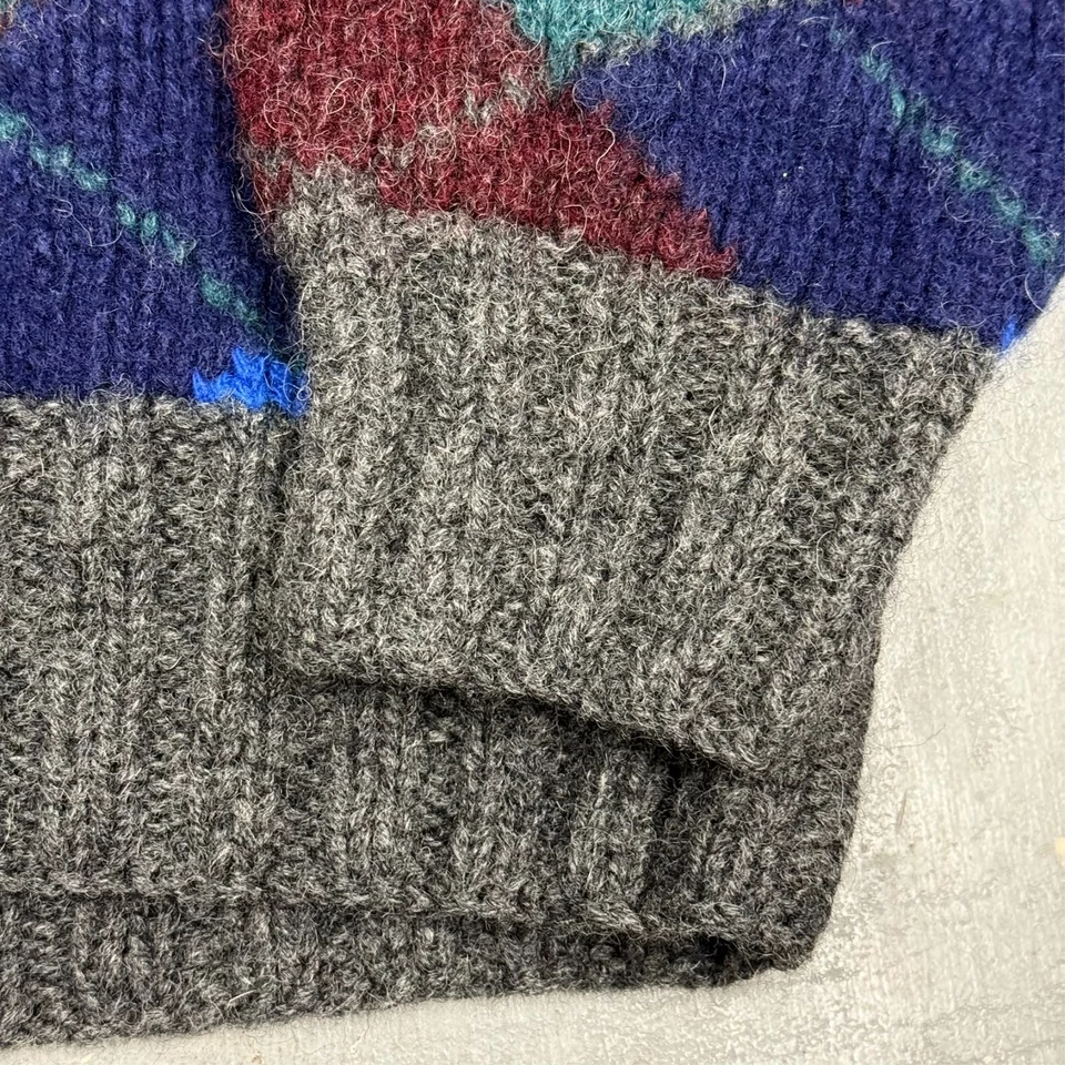 Vintage 1990s INC 100% Pure Virgin Wool Chunky Knit Sweater XL - Image 3 of 4